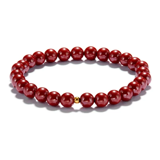 AGOVSKI Reconstructed Cinnabar Bracelets Women's-5