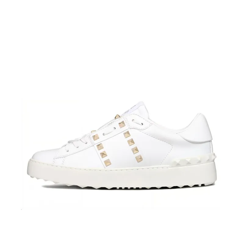 Valentino Garavani Rockstud Untitled Leather Sneakers-0