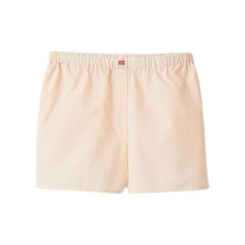 MIU MIU Pajama Pants Women's Peach Pink