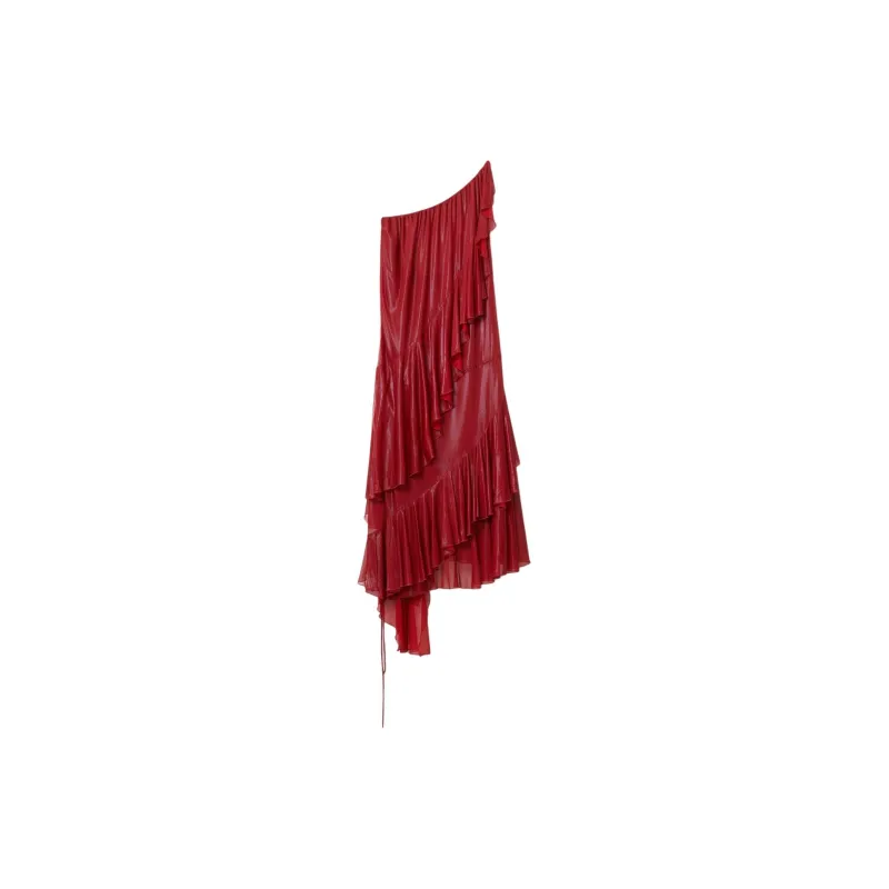 Burberry Sleeveless Dress Women's Red-1