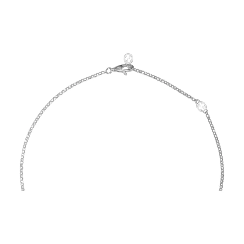 GUCCI 925 Sterling Silver Necklaces Women's Silver-1