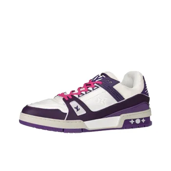 LOUIS VUITTON Trainer Sneakers 'White Purple'