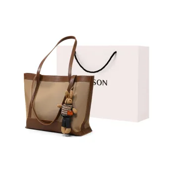 PT'SON Synthetic Leather Tote Bag, Shoulder Bag, Handbag Women's