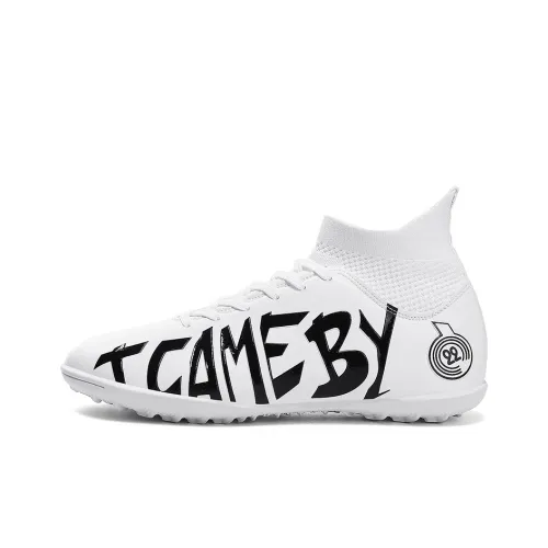 Double dice Soccer Shoes Unisex High-Top