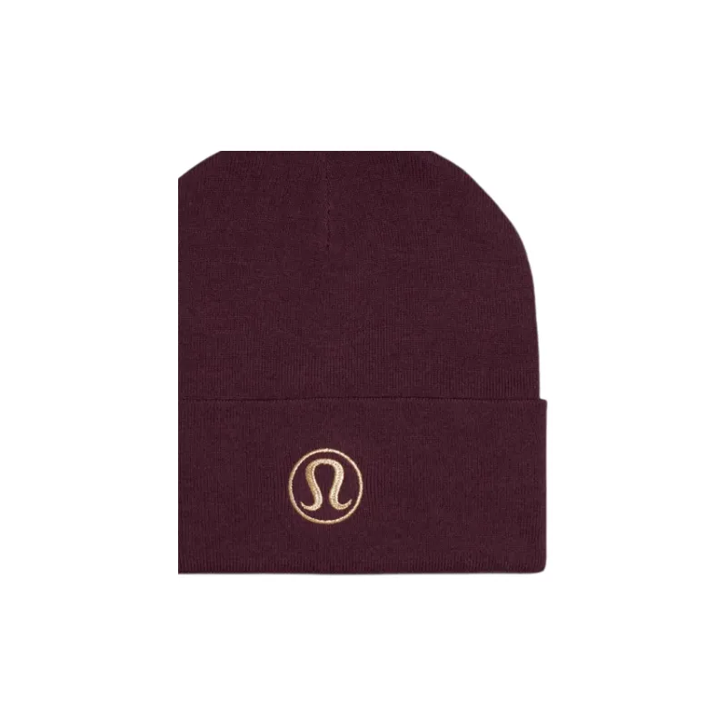 Lululemon Wool Blend Beanies Unisex Purple-2