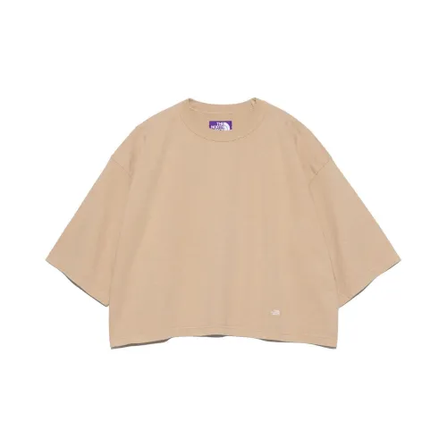 THE NORTH FACE PURPLE LABEL T-Shirts Women's Beige