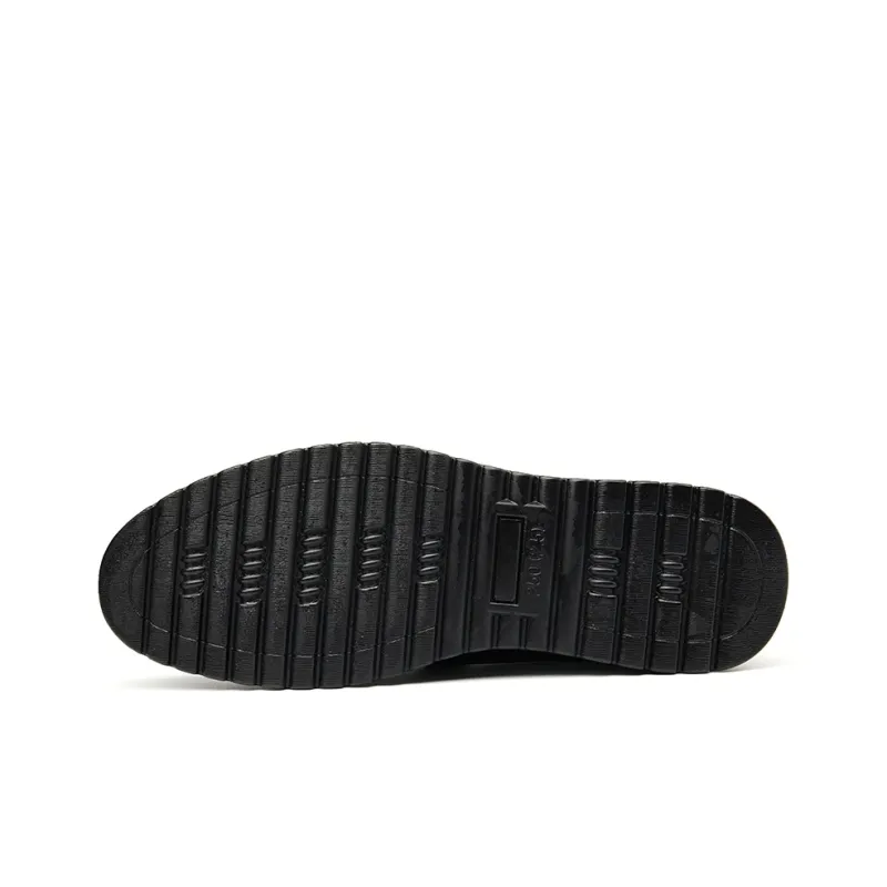 Sonno Men's Casual Shoes Men Low Top Black/Brown-9