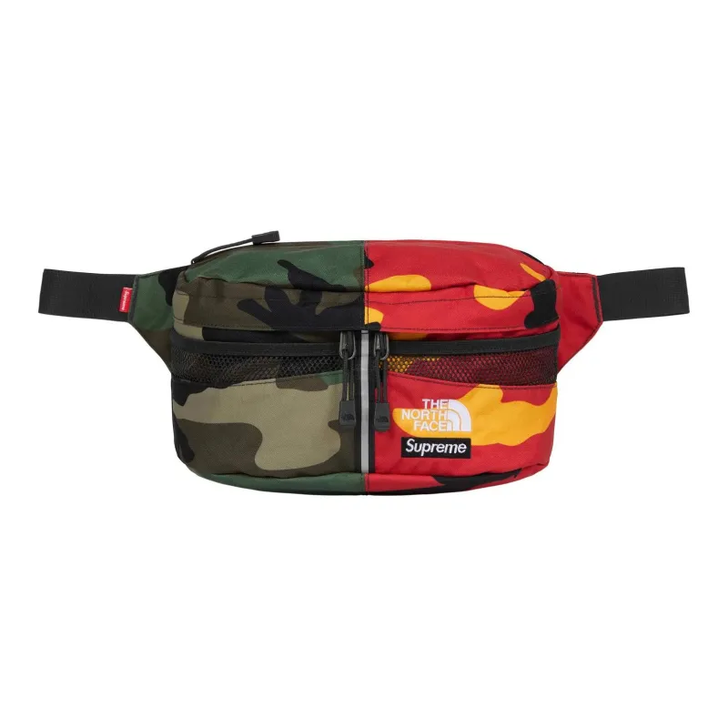 Supreme THE NORTH FACE Collaboration Nylon Fanny Pack Regular Unisex Multicolor-10