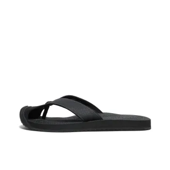 KEEN Rubber Sole Quick Dry Slide Slippers Men's Black