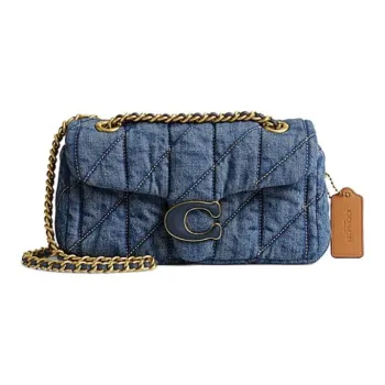 COACH Tabby Fabric Crossbody Bag, Shoulder Bag Women's Indigo