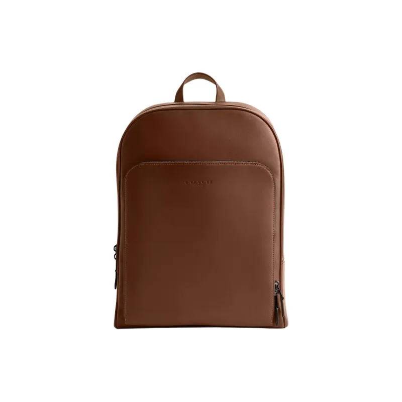 COACH Gotham Glove Tanning Backpack Large Size Men's Saddle Brown-0