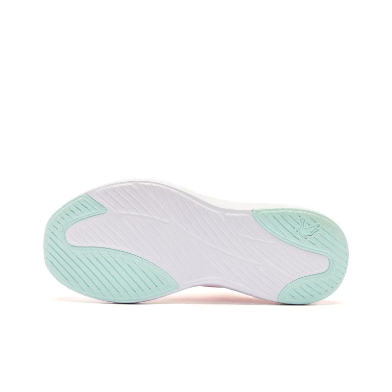 QIAODAN Joy Bullet 2.0 Breathable Lightweight Low-Top Running Shoes Women's Jordan White Chiffon Pink-4