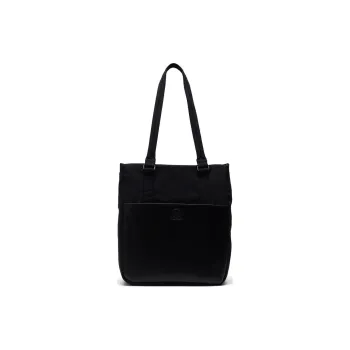 Herschel Nylon Tote Bag Shopping Bag Handbag Small Size Unisex Black