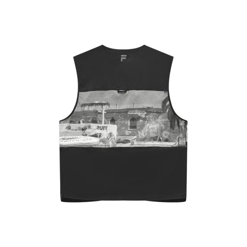 FILA FUSION Vest Men's Jet Black-1