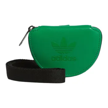 Adidas Originals Polyurethane Coin Purse Small Size Unisex Rein Green