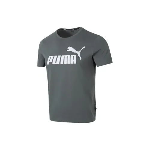 PUMA CAMO T-Shirts Men Dark Gray