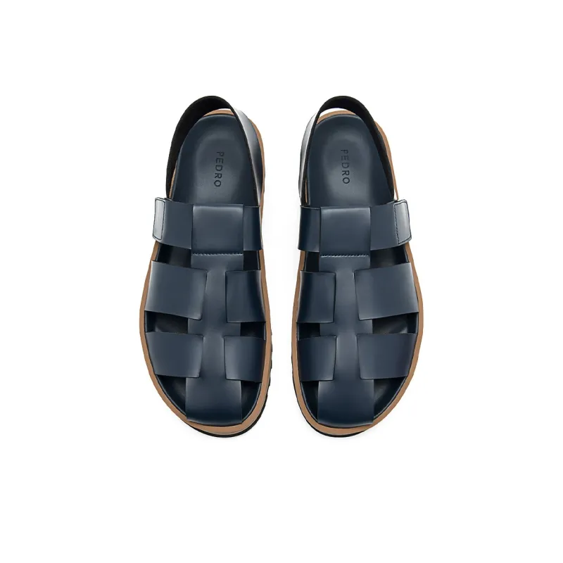 PEDRO Beach Sandals Men's Dark Blue-3
