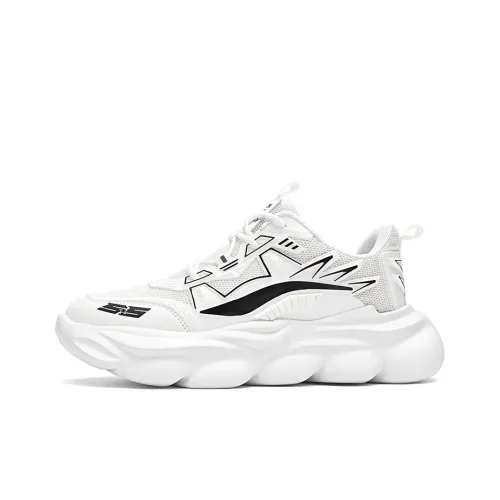 TOMAY Anti Slip Wear Resistant Breathable Rebound Low Top Running Shoes Men's