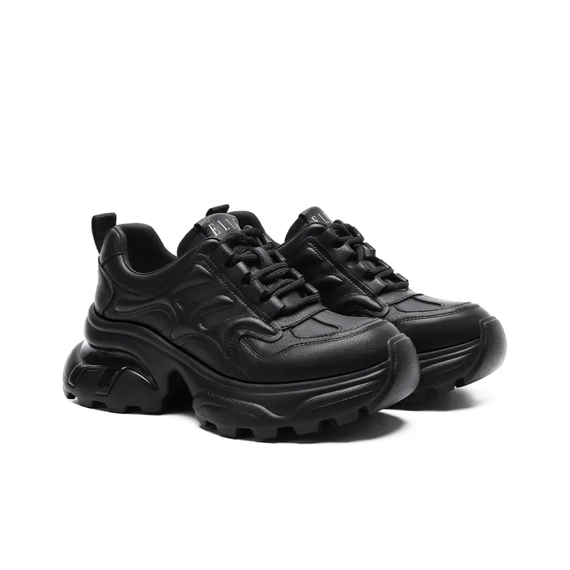 ELLE Low Top Chunky Sneakers Women's-6