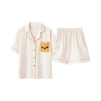 Xiang Ning Pai Pajama Set Women's Moon White
