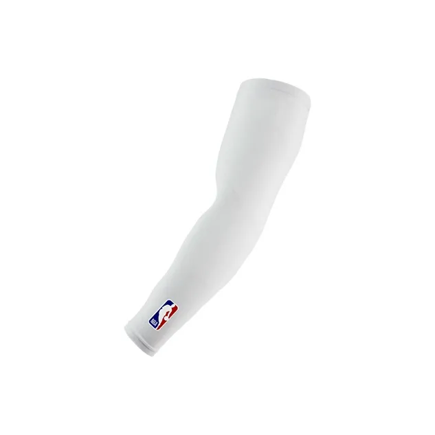 NBA Arm Guards 2 Pack Black White Unisex-4