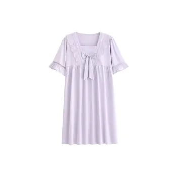 Follow The United States Nightgown Women's Taro Purple