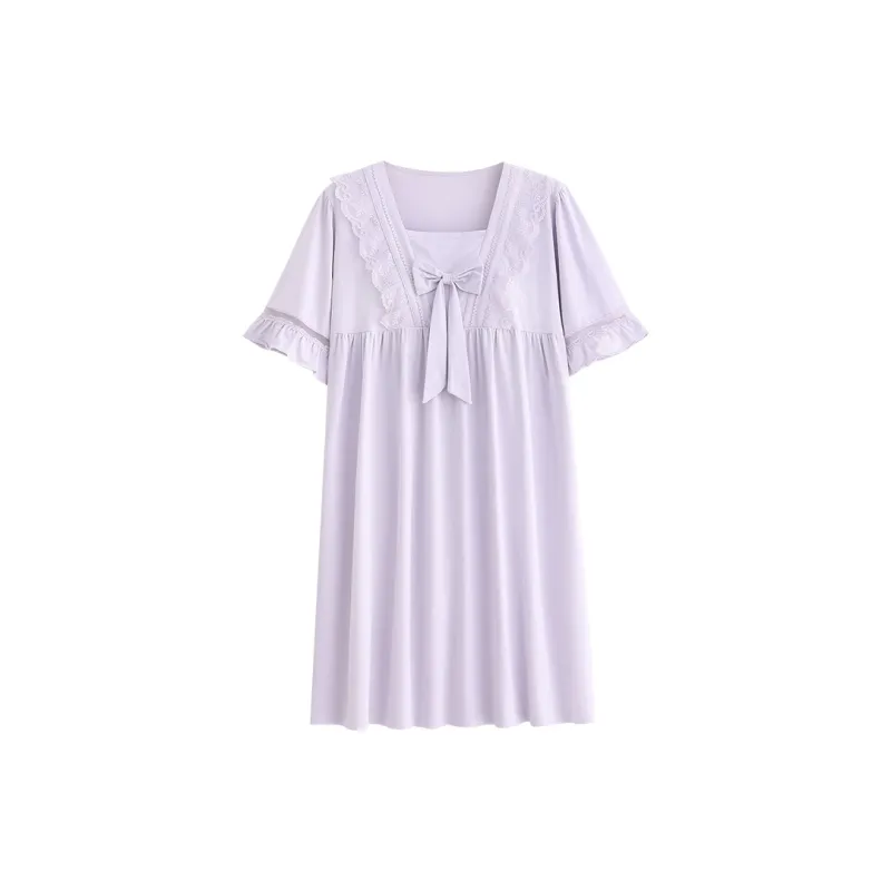 Follow The United States Nightgown Women's Taro Purple-0