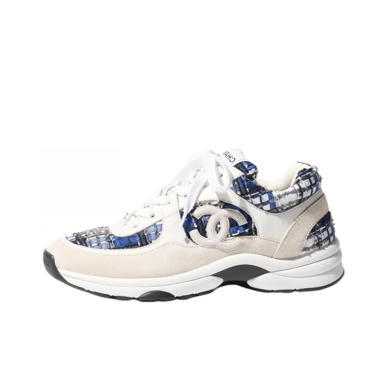 CHANEL Sneaker 'Dark Blue Tweed'-0