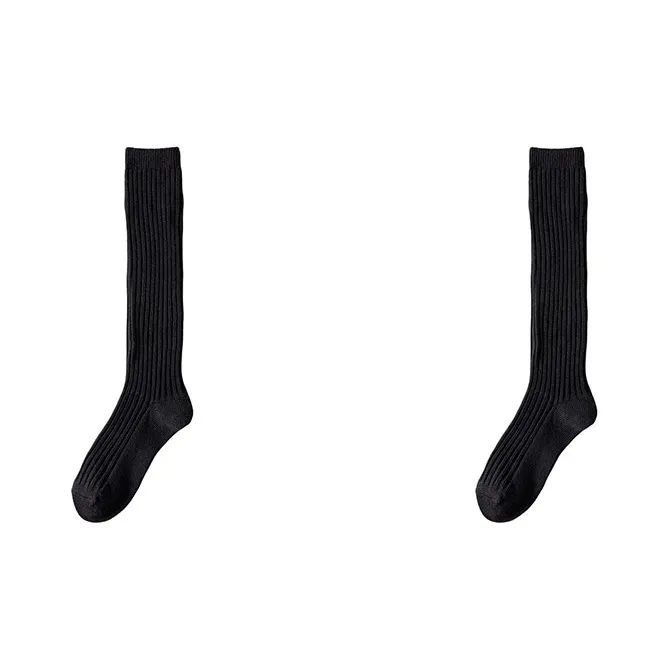 2323 Knee High Socks Women's 2 Pack-0