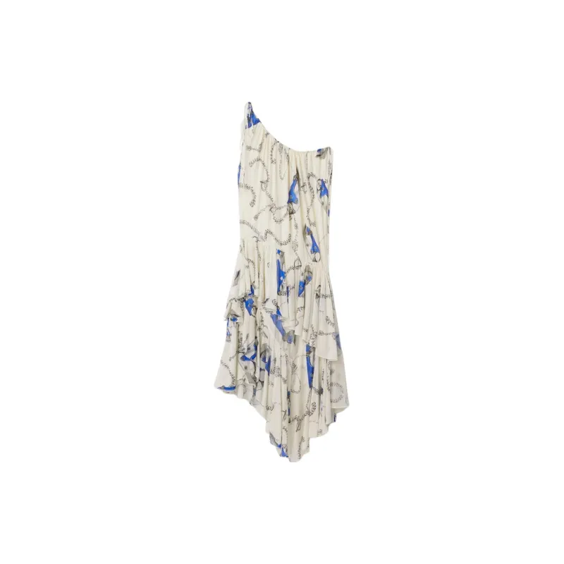 Burberry SS24 Sleeveless Dress Women's Blue-1