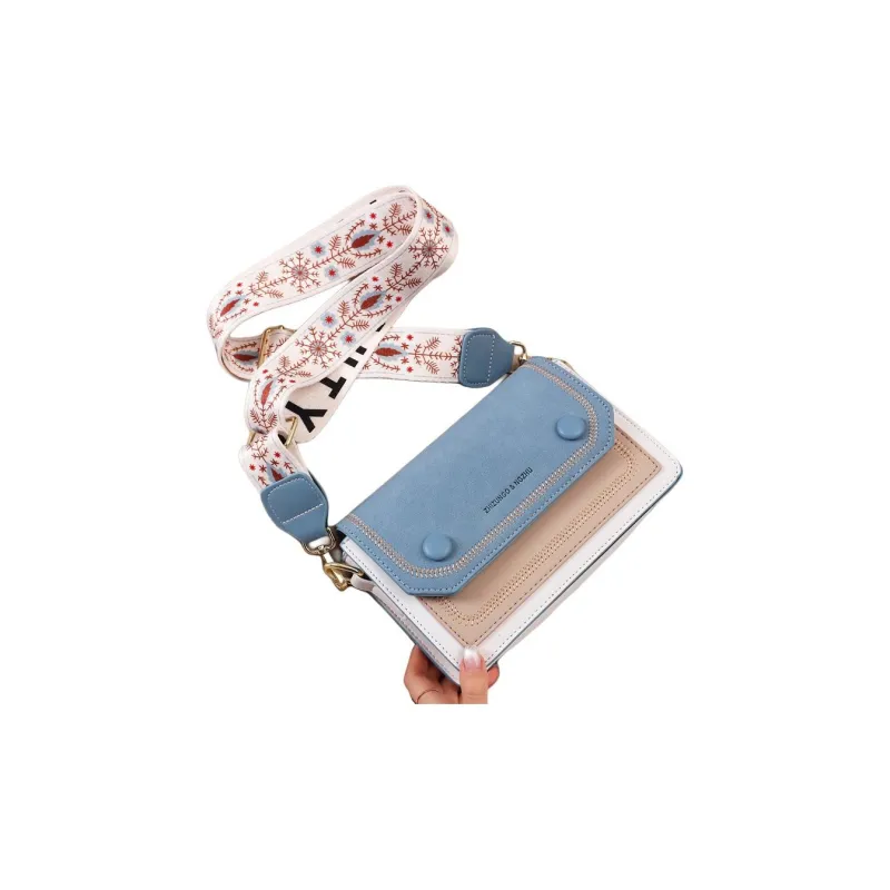 Weymond Soft Leather Shoulder Bag Crossbody Bag Backpack Women's Black/Yellow Blue/Pink Green-13