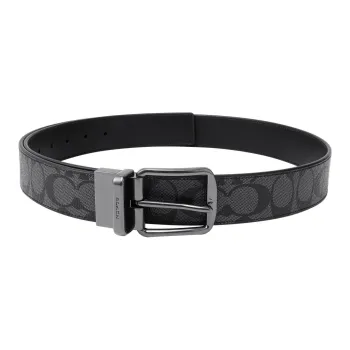 COACH Harness Buckle Cut To Size Reversible Belt