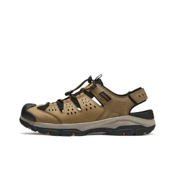 Skechers Breathable River Trekking Shoes Men's Tan
