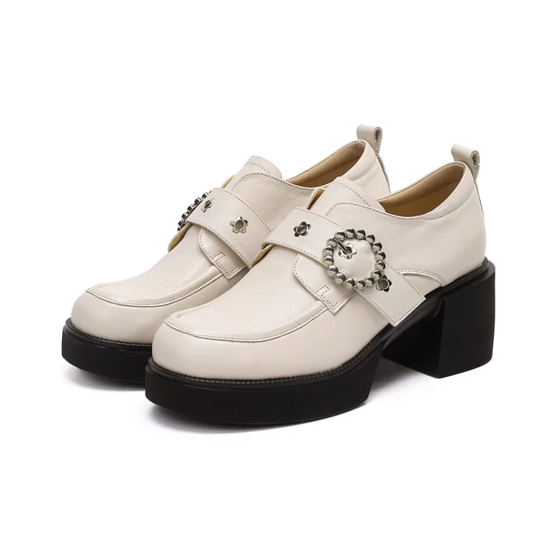 VEDULLAR Loafers Women's Black/Beige-6