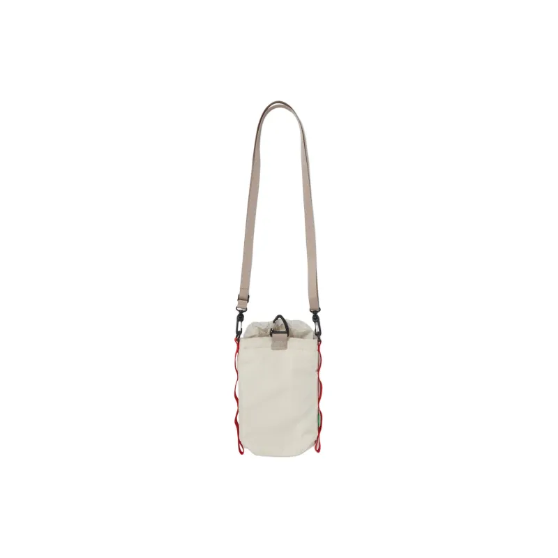 THE NORTH FACE Nylon Crossbody Bag, Shoulder Bag Regular Unisex Ecru-1