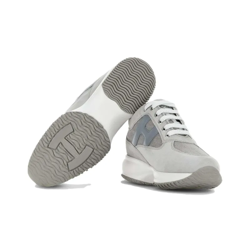 HOGAN Interactive Logo-embossed Sneakers-4