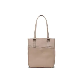 Herschel Nylon Tote Bag Shopping Bag Handbag Small Size Unisex Light Taupe