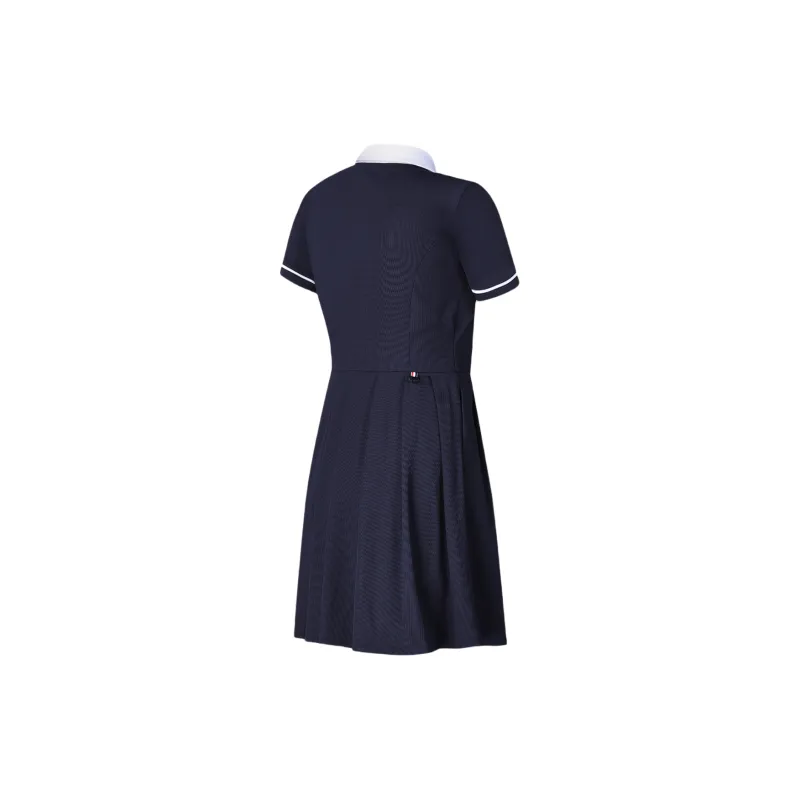 FILA SS24 Short Sleeved Dresses Women's Tide Blue-2