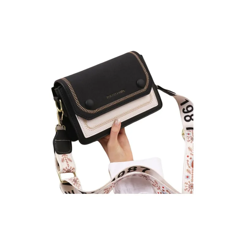 Weymond Soft Leather Shoulder Bag Crossbody Bag Backpack Women's Black/Yellow Blue/Pink Green-2