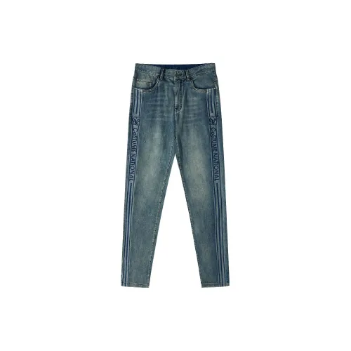 C'N'C Rhythm Party Series Jeans Men Denim Blue