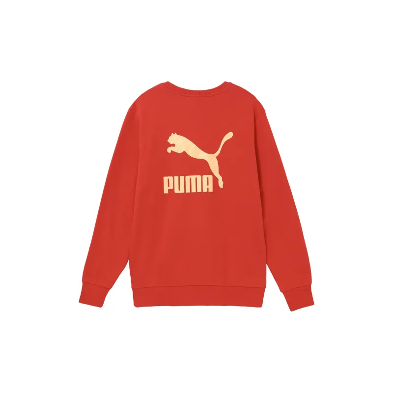 PUMA Sweatshirts Unisex Red-1