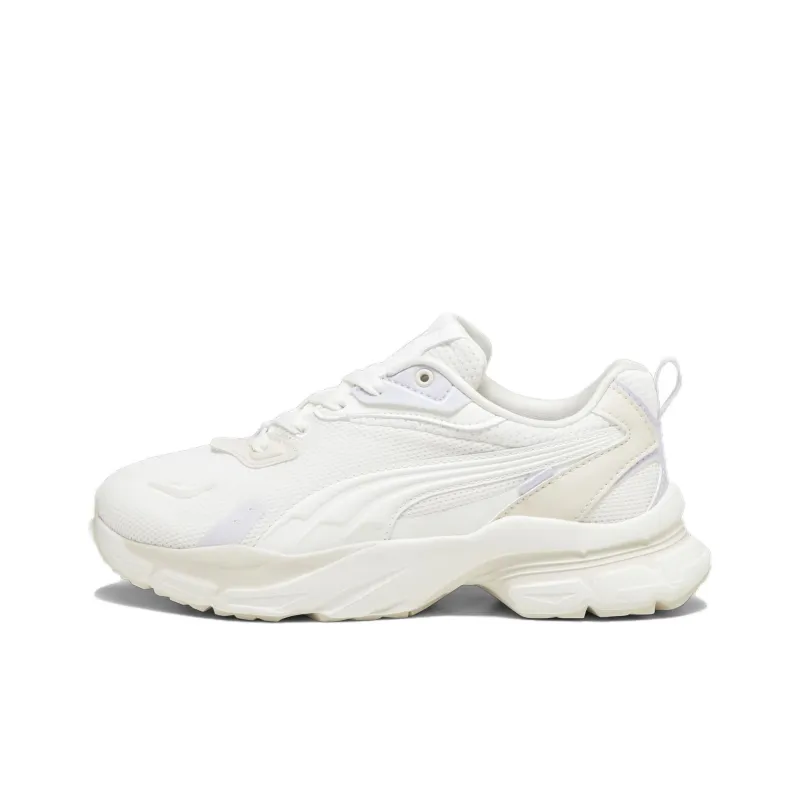 PUMA Phlox Tonal Cushioning, Slip Resistant, And Abrasion Resistant Low Top Running Shoes Women's White-0