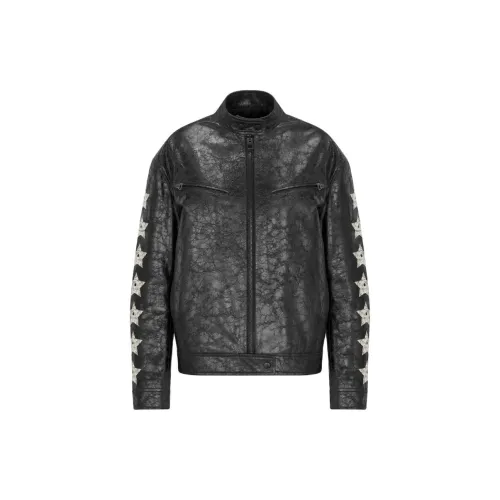 DIOR Leather Jacket Women's Black