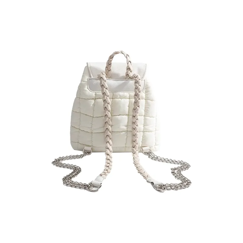 UNITE STAR PU Backpack Handbag Regular Women's Bubble Gum White/Jumping Candy Color-3