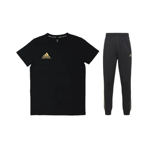 Adidas Casual Sportswear Men Black/Gold