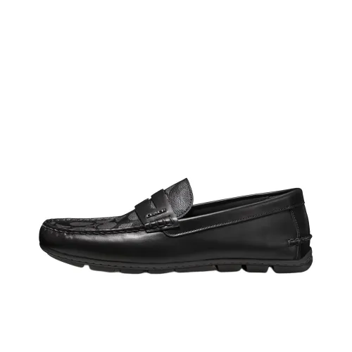 COACH Men's Casual Shoes Men Low-Top Black