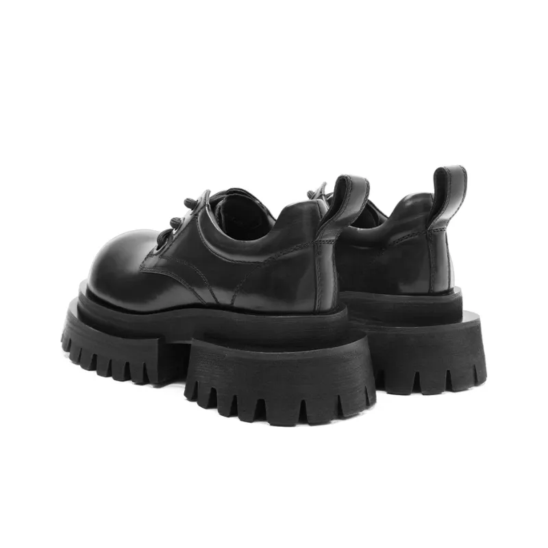 KMD Casual Single Shoes 6.5cm Women's Black-3