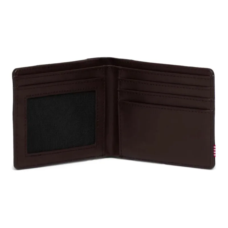 Herschel EcoSystem™ 600D Fabric Wallet Unisex Ivy Green Chrysanthemum Coffee-2