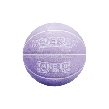 For Erma PU Basketball Purple Size 5 Ball Training Kids'