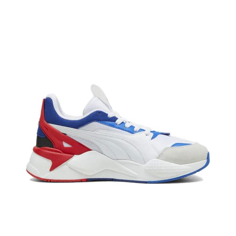 PUMA BMW M Motorsport RS-X Cushioning Anti-Slip And Wear-Resistant Low-Top Casual Shoes Unisex White Blue Red-1